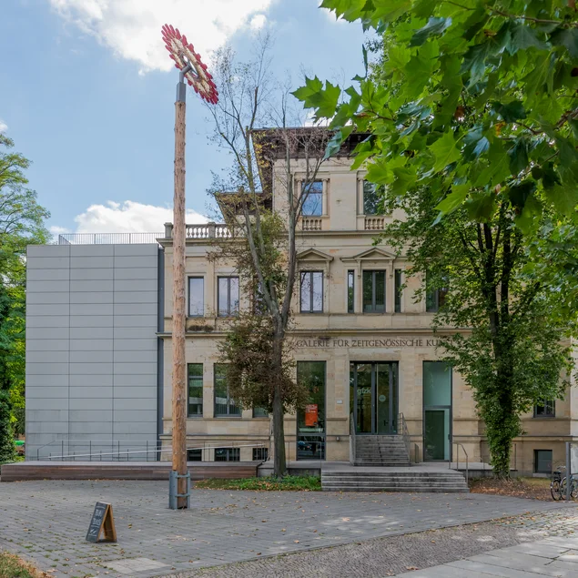 Zugang zur Galerie für Zeitgenösische Kunst